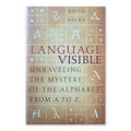 Language Visible by David Sacks, hardcover, front cover