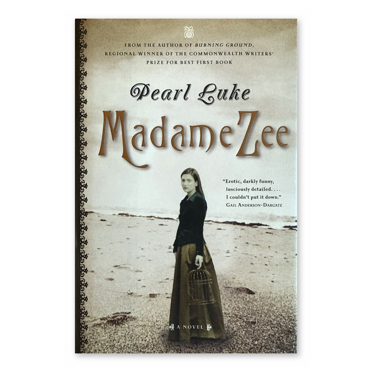 Madame Zee by Pearl Luke, hardcover with dust jacket, front cover